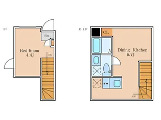 CONTEL SANGENJAYAの間取り
