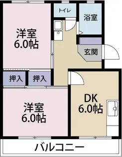 セントポーリアA【3階】の間取り