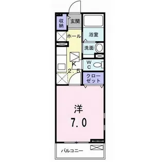 ルミナスA【1階】の間取り