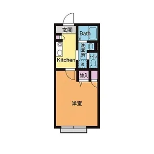 メゾンあゆみ【1階】の間取り