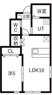 アリトピア【1階】の間取り