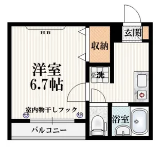 メゾンM【1階】の間取り
