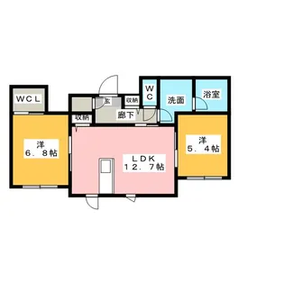 The Otani【1階】の間取り