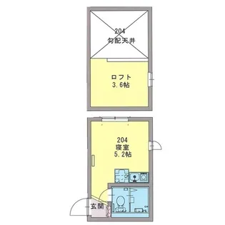 Ohana上星川【2階】の間取り