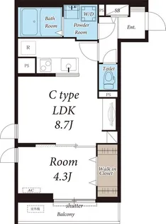 リブリ・保谷II【2階】の間取り