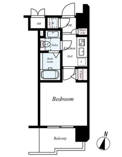 ヴェルステージ川崎【3階】の間取り
