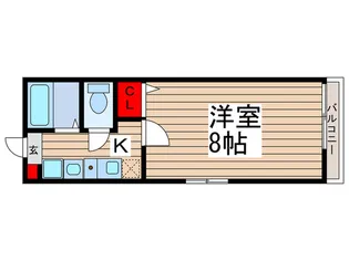 みやけハウス【1階】の間取り