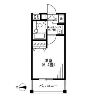 SOCIETY MIYAMAEDAIRA【2階】の間取り