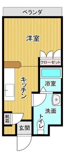 第5トマトビル【2階】の間取り