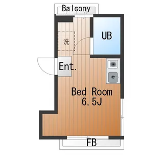 三軒茶屋ハイツ【2階】の間取り