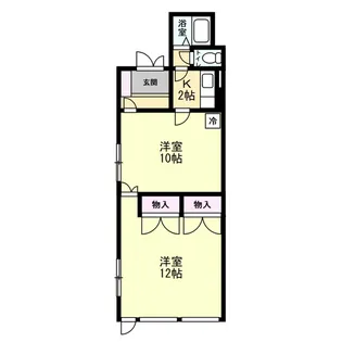 林ビル【1階】の間取り