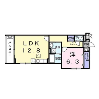 リボーン明誠【1階】の間取り
