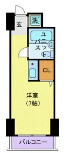 ヴィレッジハウス 千葉南【3階】の間取り