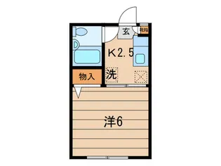 サンクリスティー日吉【1階】の間取り