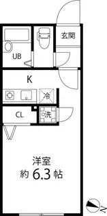 Branche笹塚【2階】の間取り