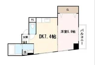 ベルクレイン【3階】の間取り