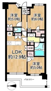 オープンレジデンシア千駄木【2階】の間取り