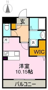 エステートベル【3階】の間取り