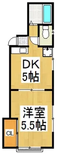 ワカナコーポ【2階】の間取り