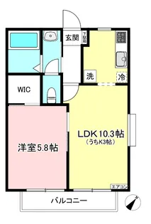 ラシーヌ【2階】の間取り