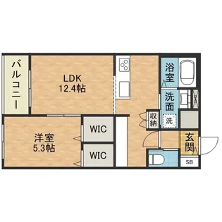 メゾンドルーヴル雅【3階】の間取り