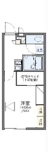 レオパレスサンフラワーII【2階】の間取り