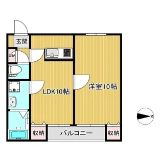 ルフォレット【3階】の間取り