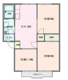 ハイツウィンディア【2階】の間取り