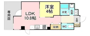 Espoir【1階】の間取り