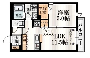 HEBEL MAISON 久我山【2階】の間取り