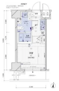 メインステージ両国駅前【2階】の間取り