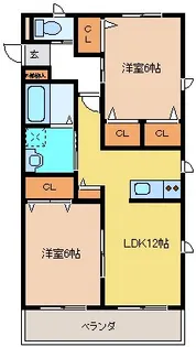 プログレスハイム【1階】の間取り