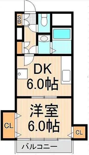 メゾンEX【2階】の間取り