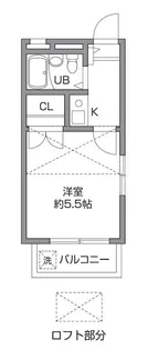 クレール田園調布【2階】の間取り