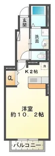 アイ ファイン K棟【1階】の間取り