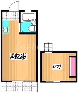 コンフォート東小金井【2階】の間取り