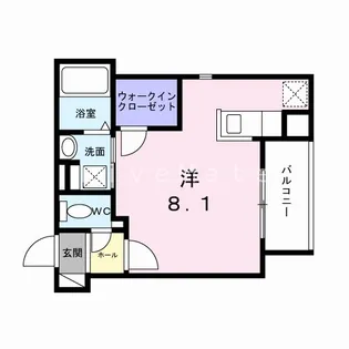 ヒカルサ明石南王子【3階】の間取り