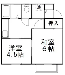 メゾン・エスペール【2階】の間取り