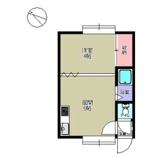 グレース白石 A棟 B棟 C棟【1階】の間取り