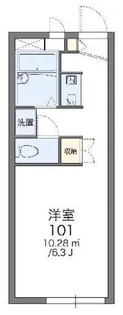 レオパレスソレイユ【2階】の間取り