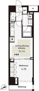 オープンレジデンシア日本橋横山町【13階】の間取り