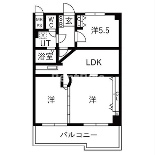 サンパーク一宮【9階】の間取り