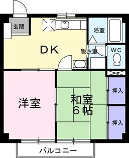 ハイ・マート六本木【2階】の間取り