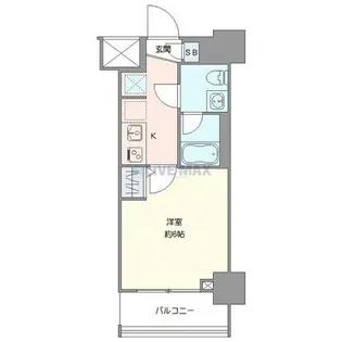 ジェノヴィア平塚IV【9階】の間取り