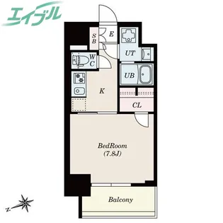S-RESIDENCE四日市安島aloggio【10階】の間取り