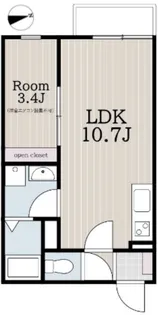 リブレメゾン東鳴尾I【1階】の間取り