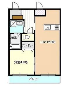 MK maison vivace【1階】の間取り