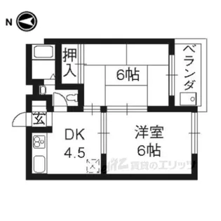 マルサクマンション【3階】の間取り