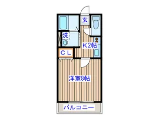 東仙台リトルパイン【2階】の間取り