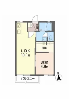 フレグランス池下【2階】の間取り